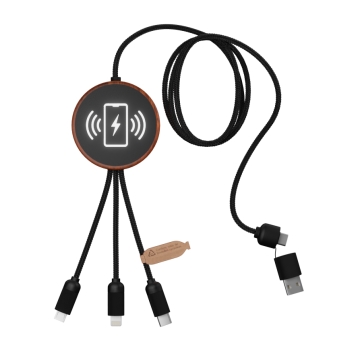 Wooden wireless eco cable 10W
