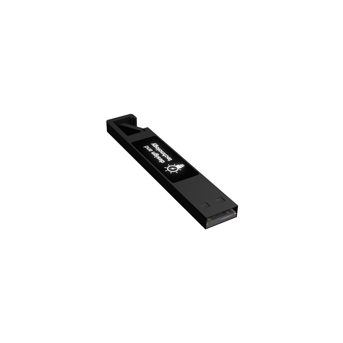 U30 - LED USB flashdisk with hook