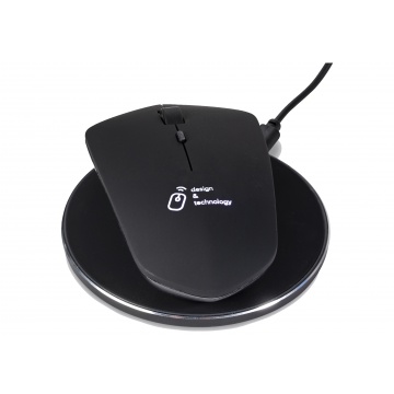 Wireless charging mouse & wireless base