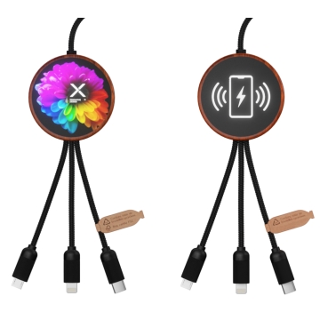 C40 - Wireless cable 10W 100% FSC® bamboo