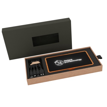 P46 - Powerbank eco jumbo 10 000 FSC® 100% Maple