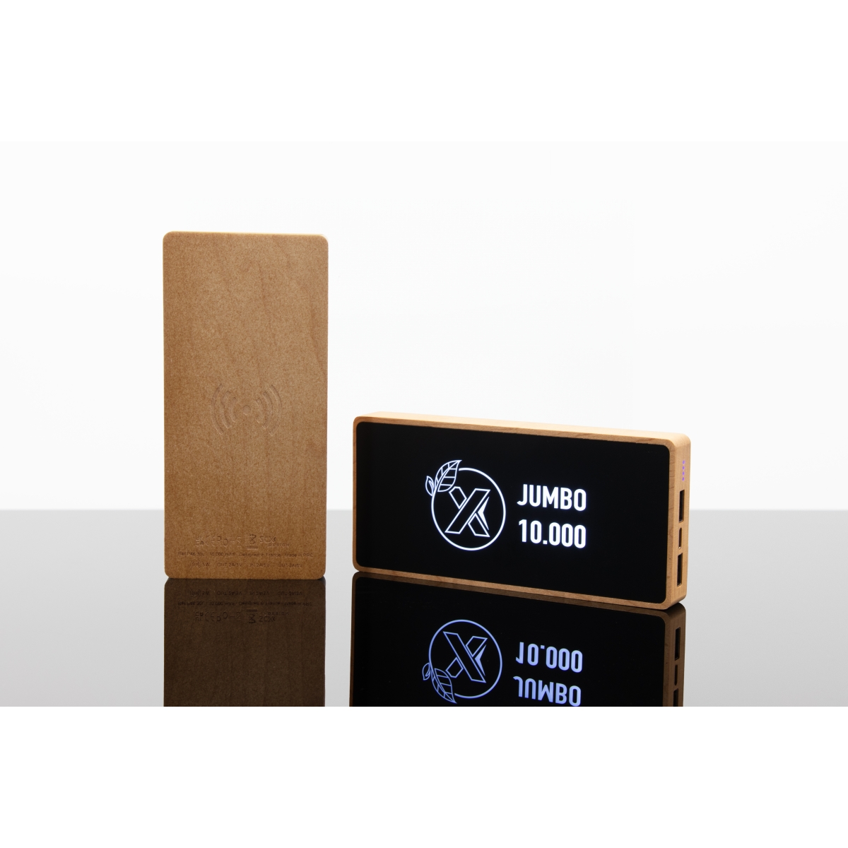 P46 - Powerbank eco jumbo 10 000 FSC® 100% Maple