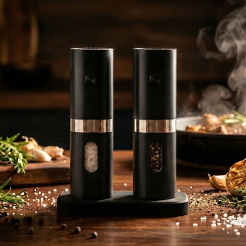 K02 - Set de moulins sel et poivre électriques