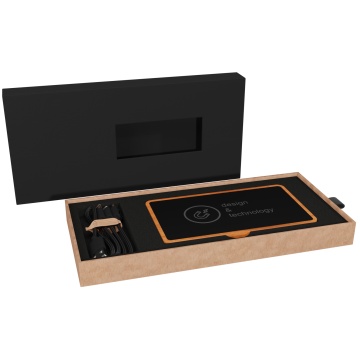P39 - Powerbank 5000 magnétique FSC® 100% Erable