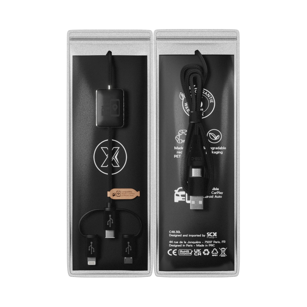 C48 - Câble CarPlay 40W