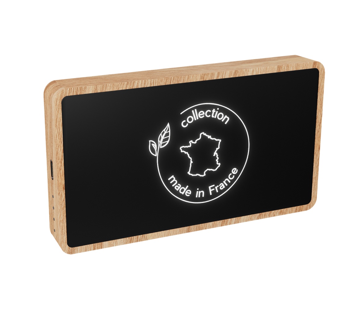 Powerbank Made In France 5000 bois / noir