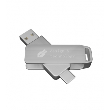 U25 - Clé usb double twist