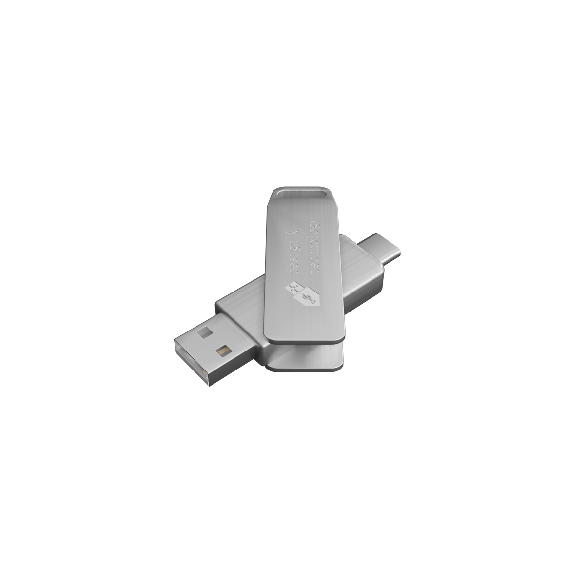 U25 - Double twist USB flashdisk