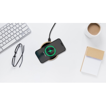W31 - 15W eco wireless base FSC® 100% Bamboo