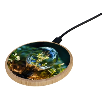15W eco wireless base FSC® 100% Bamboo