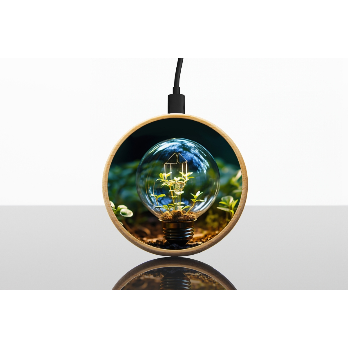 W31 - 15W eco wireless base FSC® 100% Bamboo