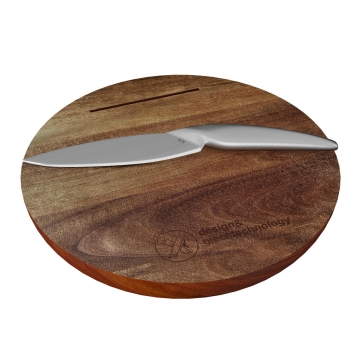 K03 - Cutting board and knife set