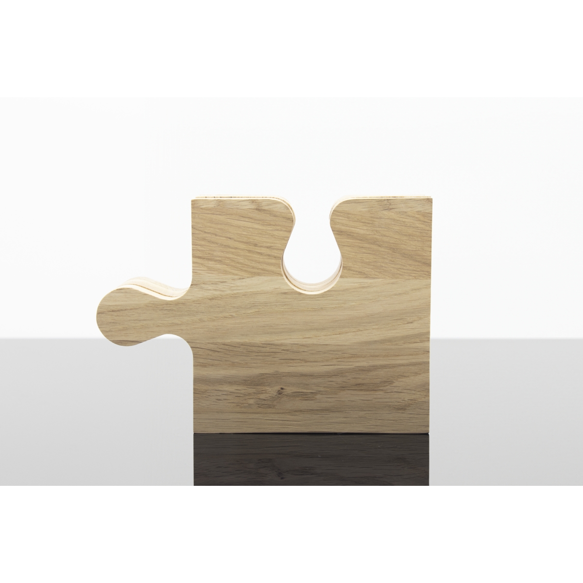 K05 - Set de 4 planches à découper puzzle 100% FSC® chêne
