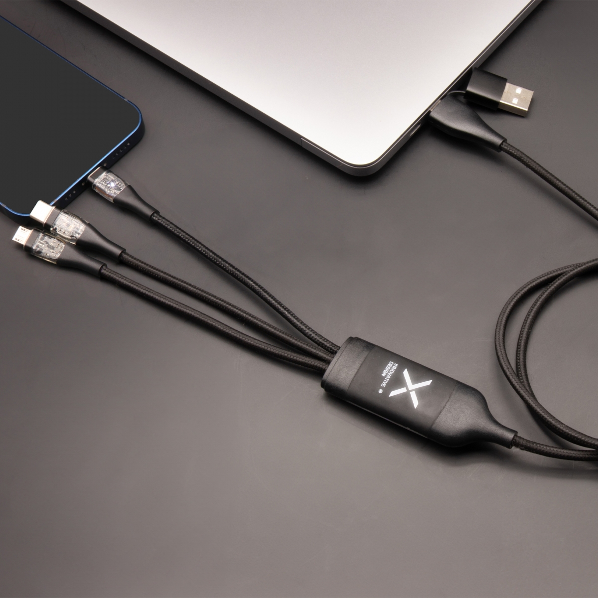 C50 - Câble display 3-en-1 - 100W