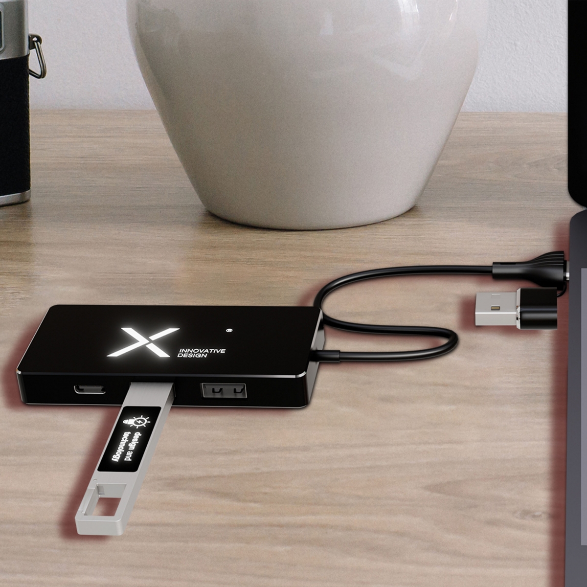 H20 - Hub lumineux USB / Type C