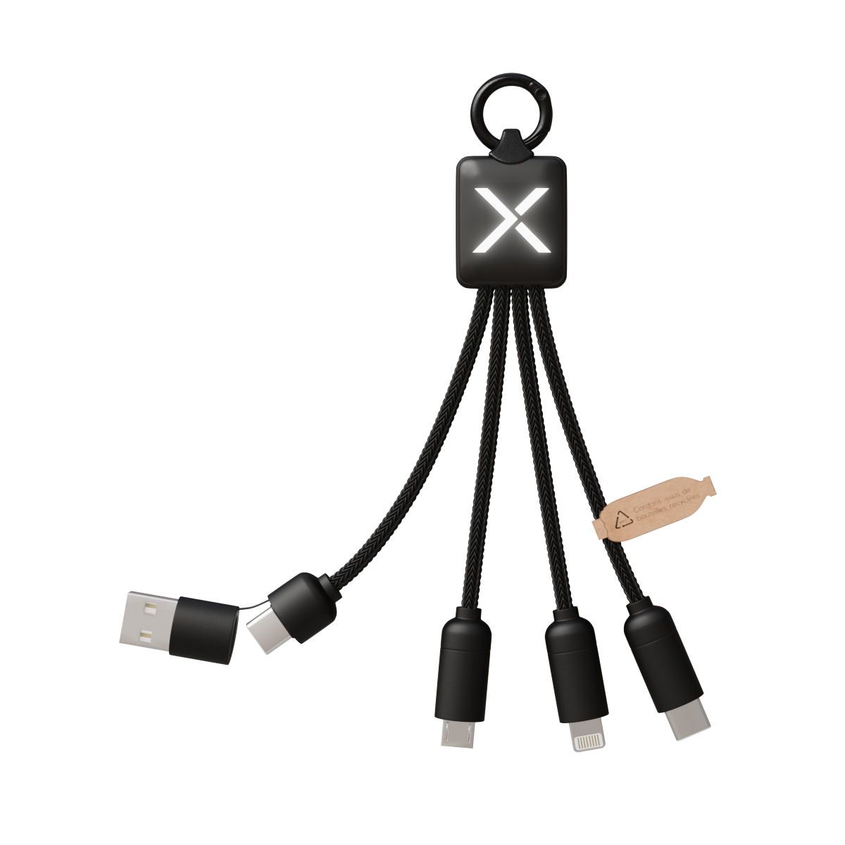 C13 - Square 5-in-1 cable 20W
