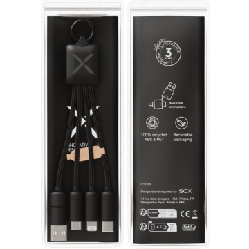 C13 - Square 5-in-1 cable 20W