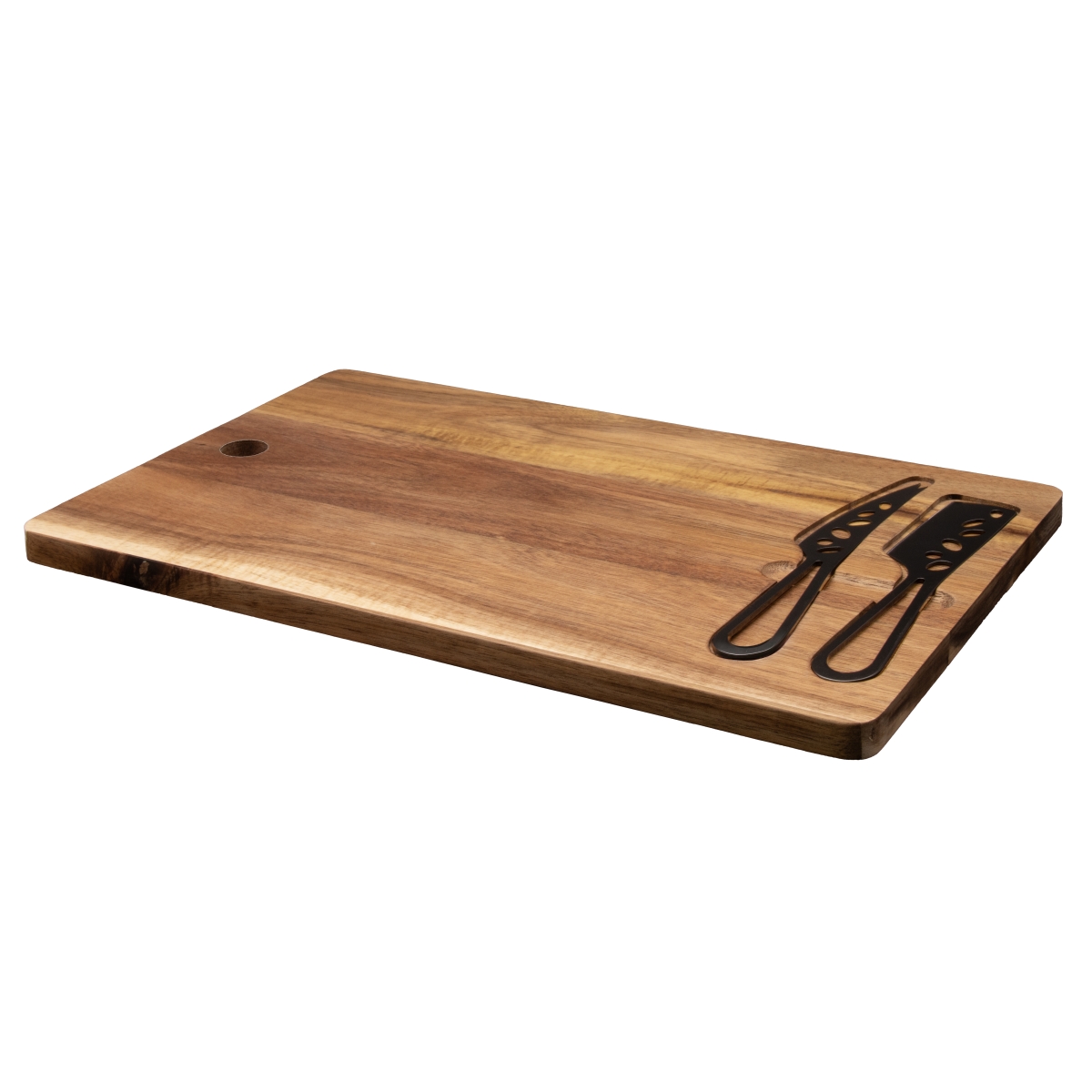 K06 - Set de planche et couteaux à fromage FSC® 100% acacia