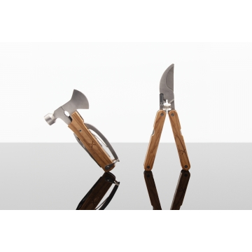 T32 - Olive wood multi-tools set