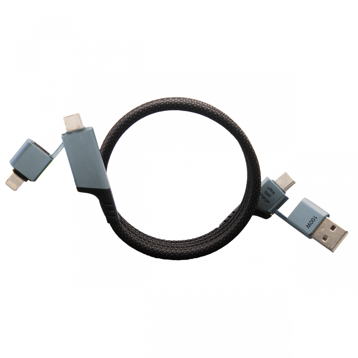 C52 - 100W 4-in-1 Magnetic ultra fast charge cable