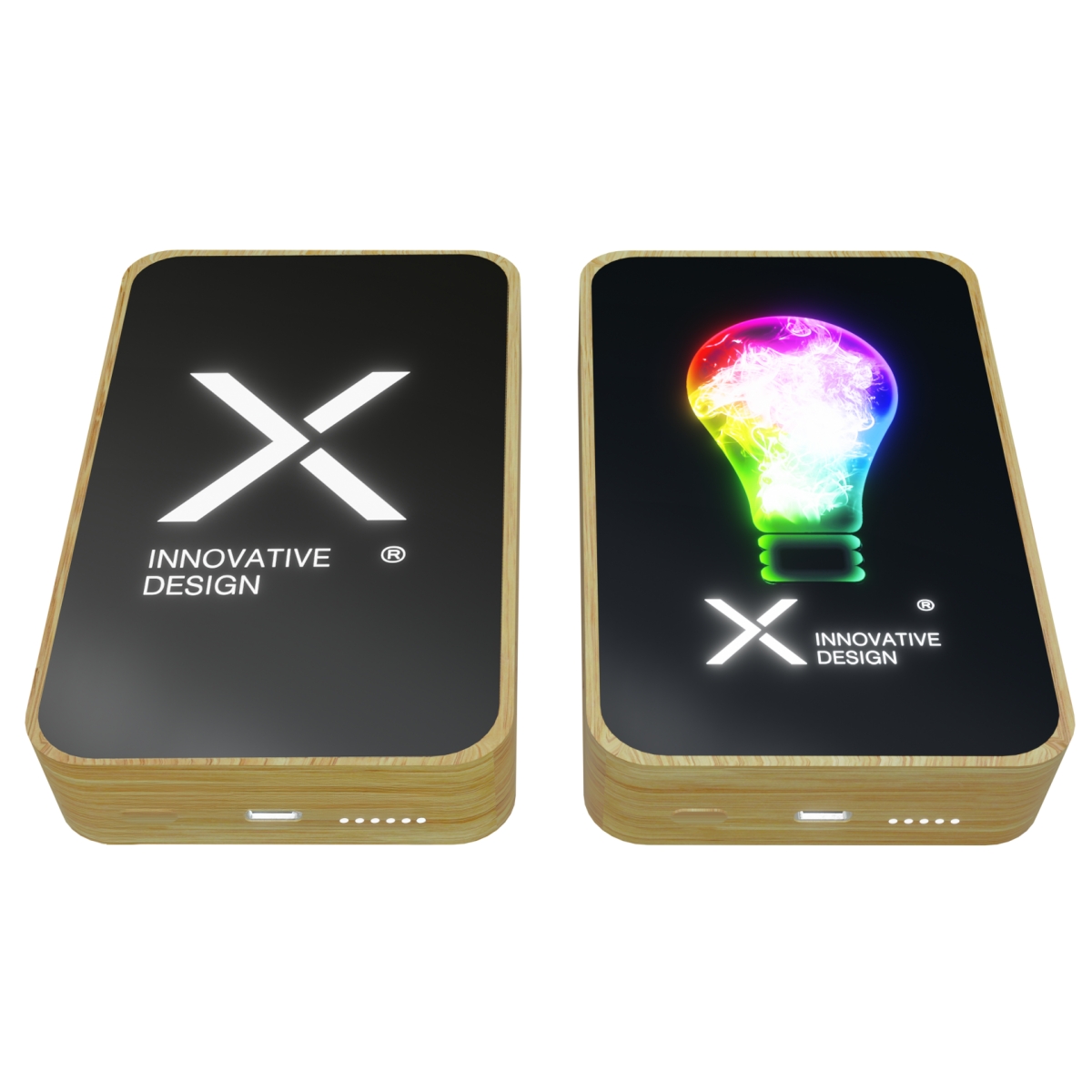 P27 - Powerbank MagWood 10000 100% FSC® Bamboo