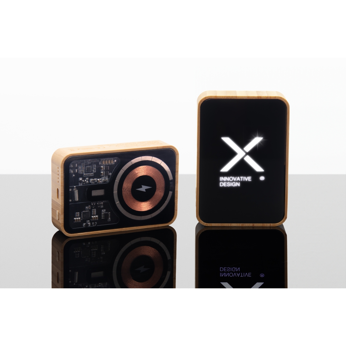 P27 - Powerbank MagWood 10000 100% FSC® Bamboo