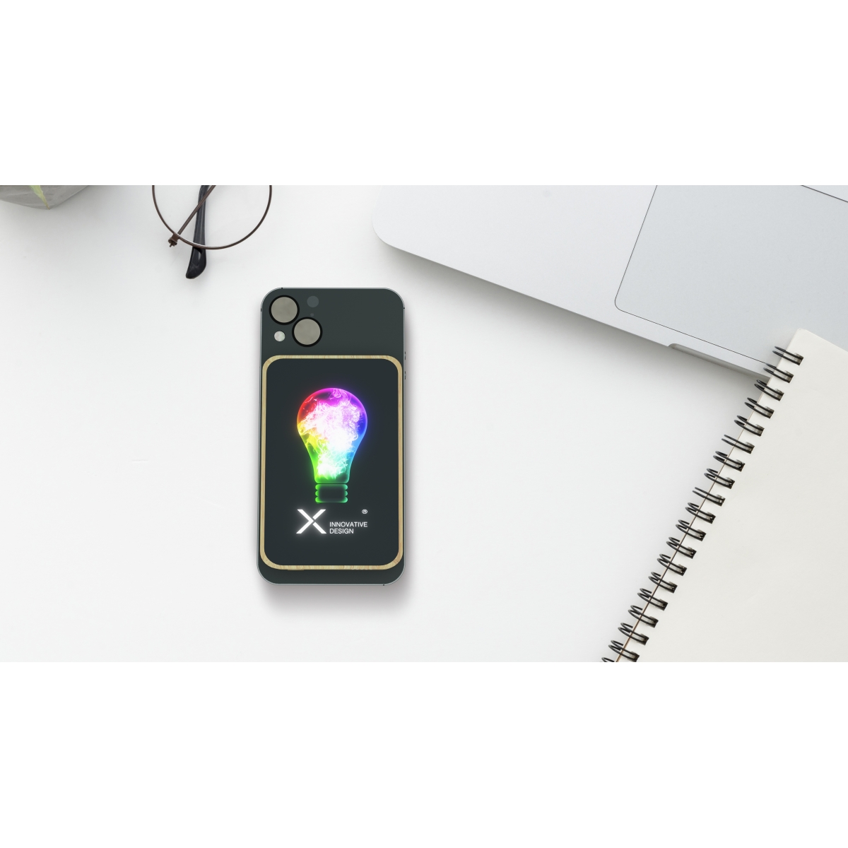 P27 - Powerbank MagWood 10000 100% FSC® Bamboo