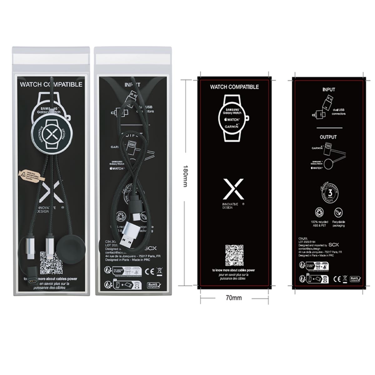 C34 - Watch cable 7-in-1