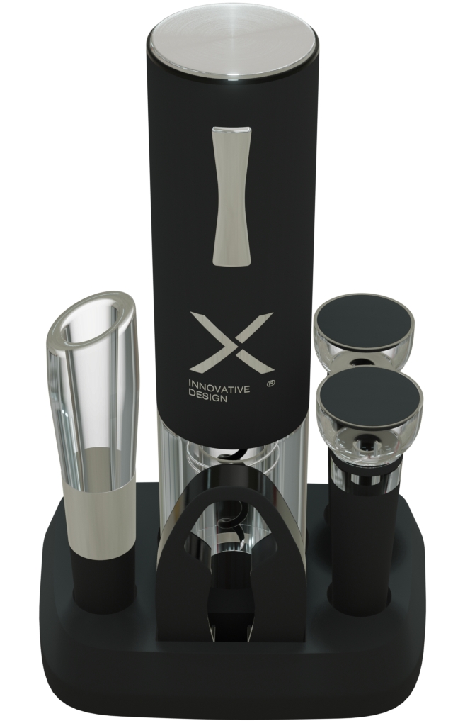 Coffret à vin électrique noir