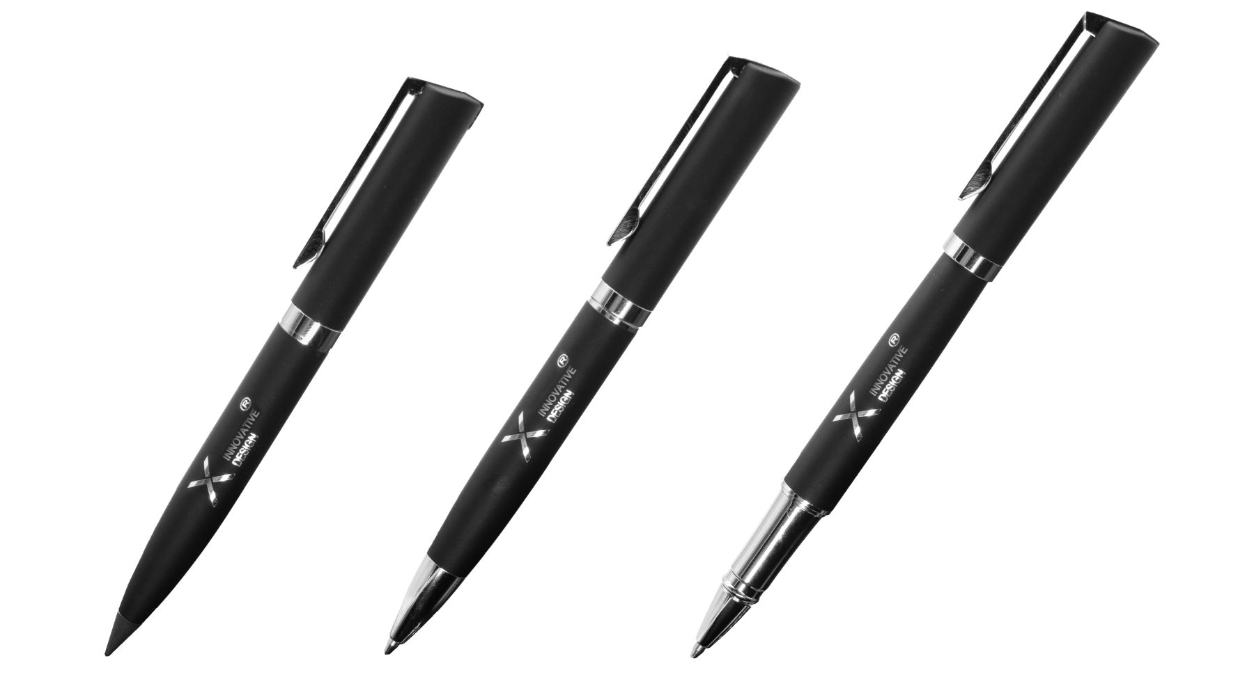 Parure de stylos noir