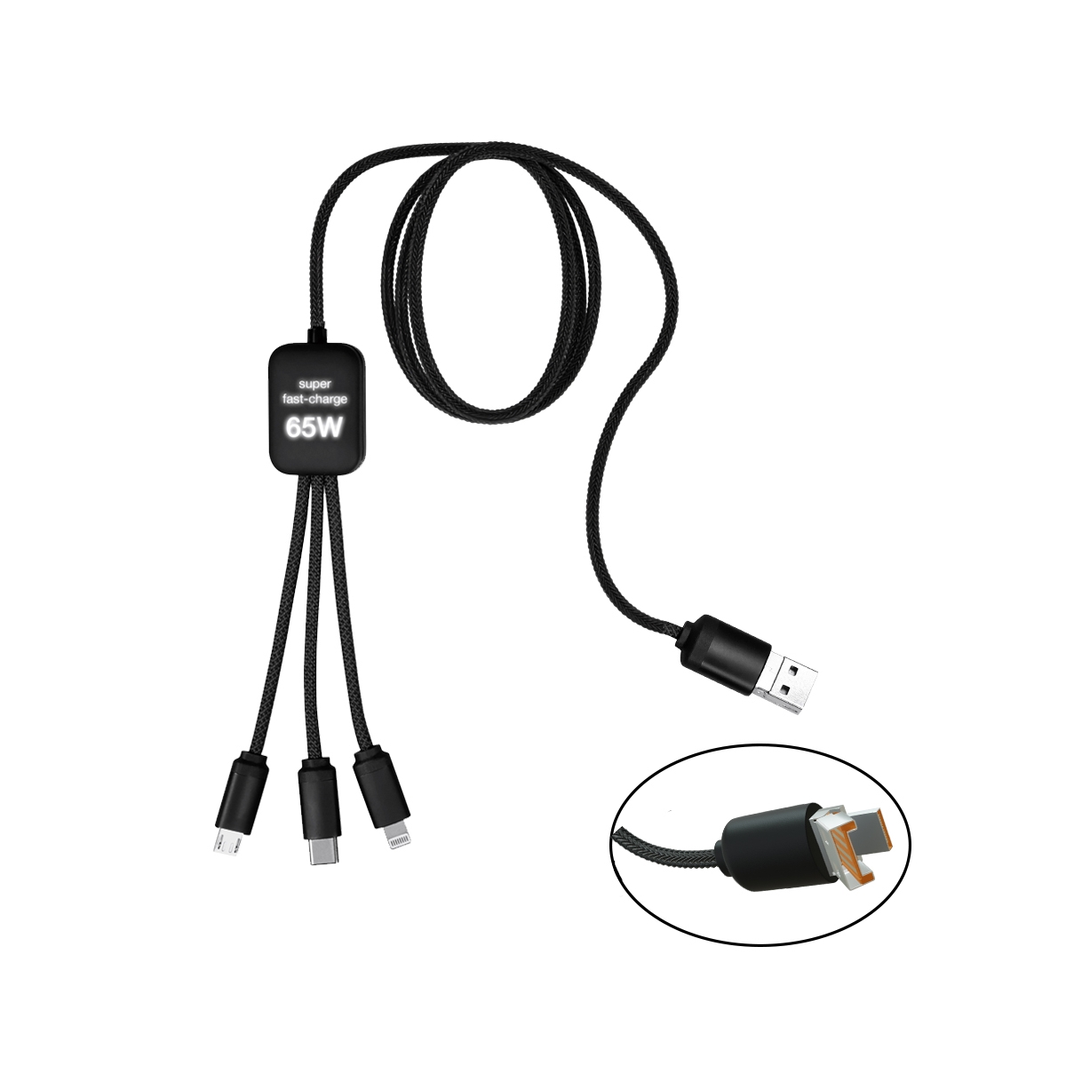 C35 - 5-in-1 Dual Cable 65W