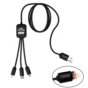 5-in-1 Dual Cable 65W