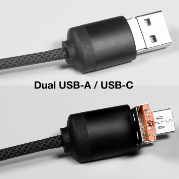 C35 - Câble dual 65W 5-en -1