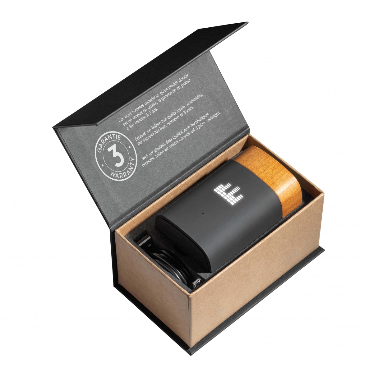S31 - Enceinte clever éco 5W bois d'érable 100% FSC®