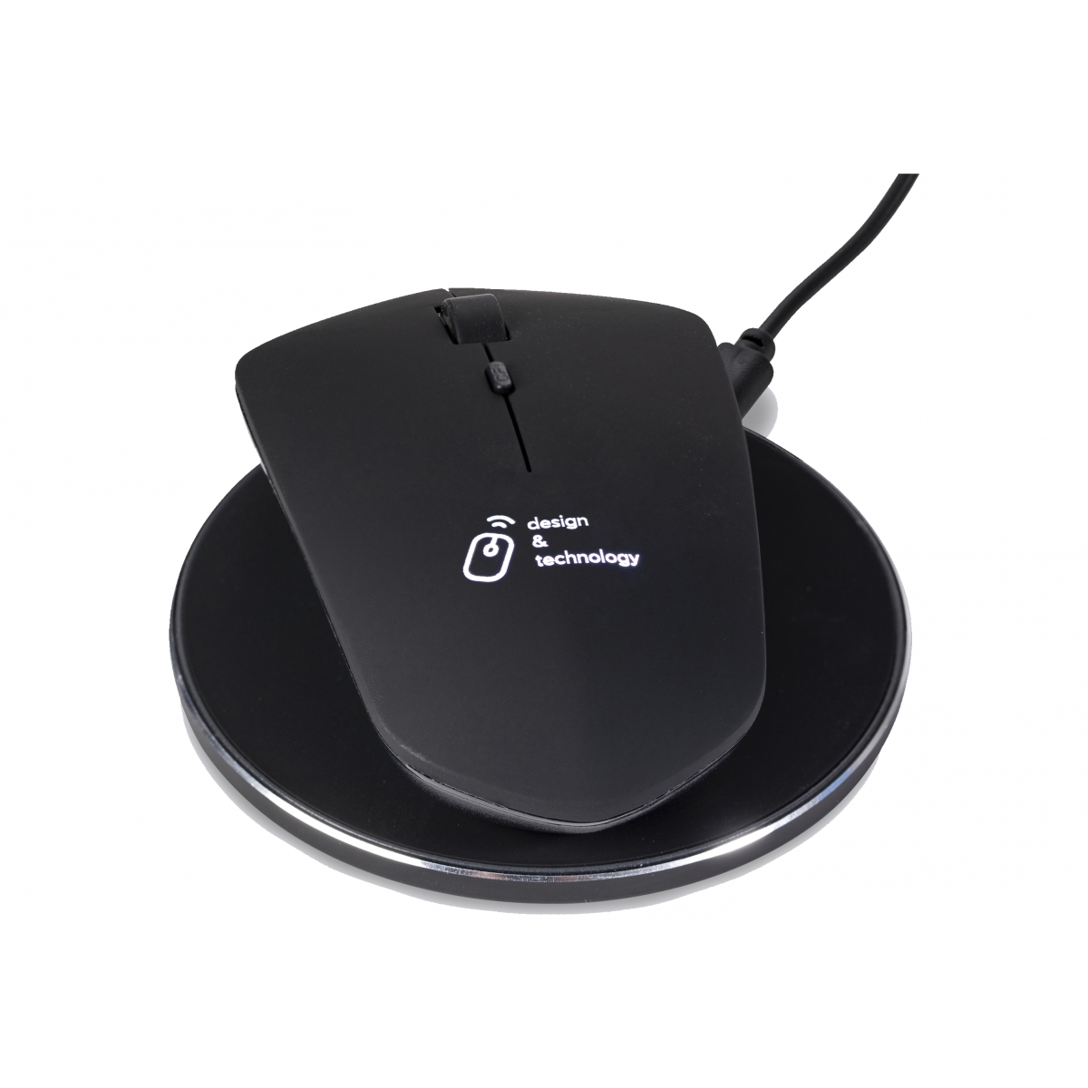O21 - Wireless charging mouse & wireless base