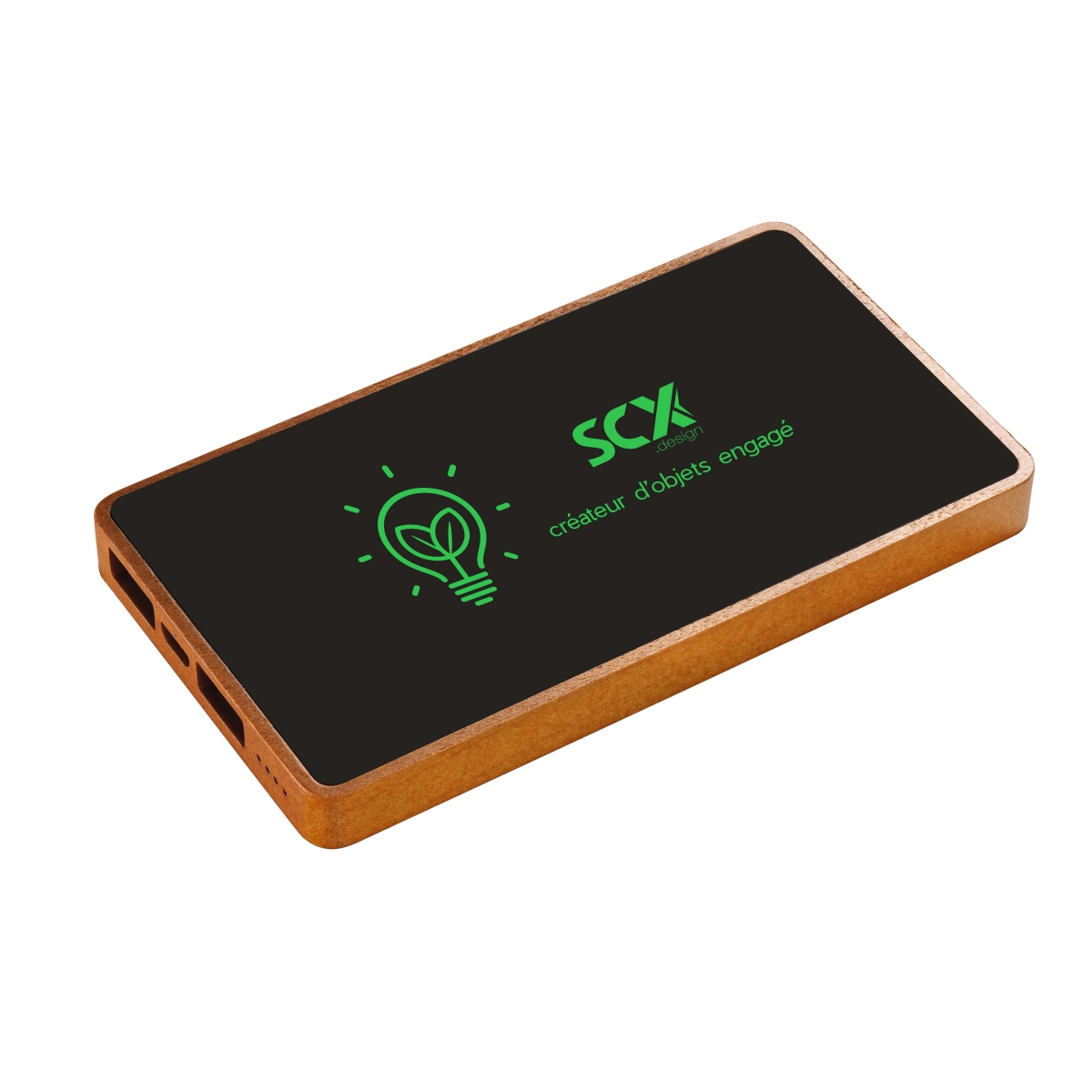 P35 - Powerbank éco wood 5000