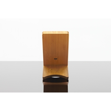 W16 - Wireless charger 15W FSC® 100% Bamboo