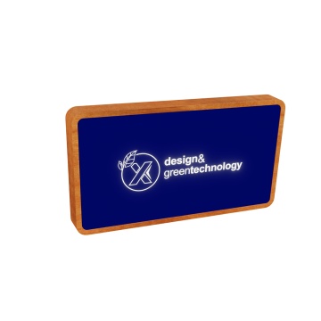 Powerbank wireless wood 5000 FSC® 100% Maple wood