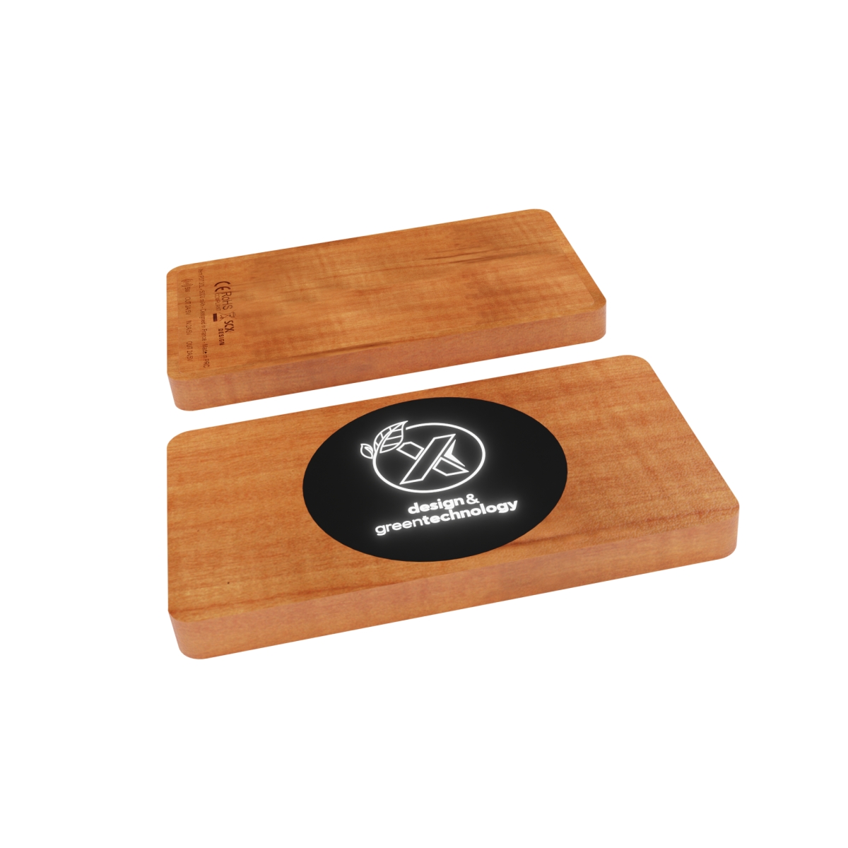 P37 - Powerbank wireless extra wood 5000