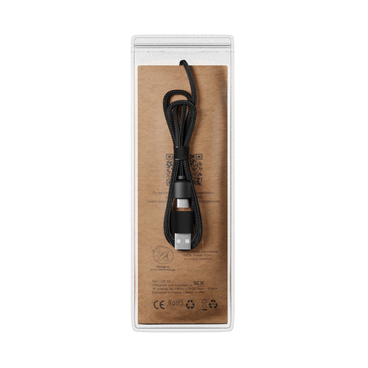 C37 - Extended round eco cable 5-in-1