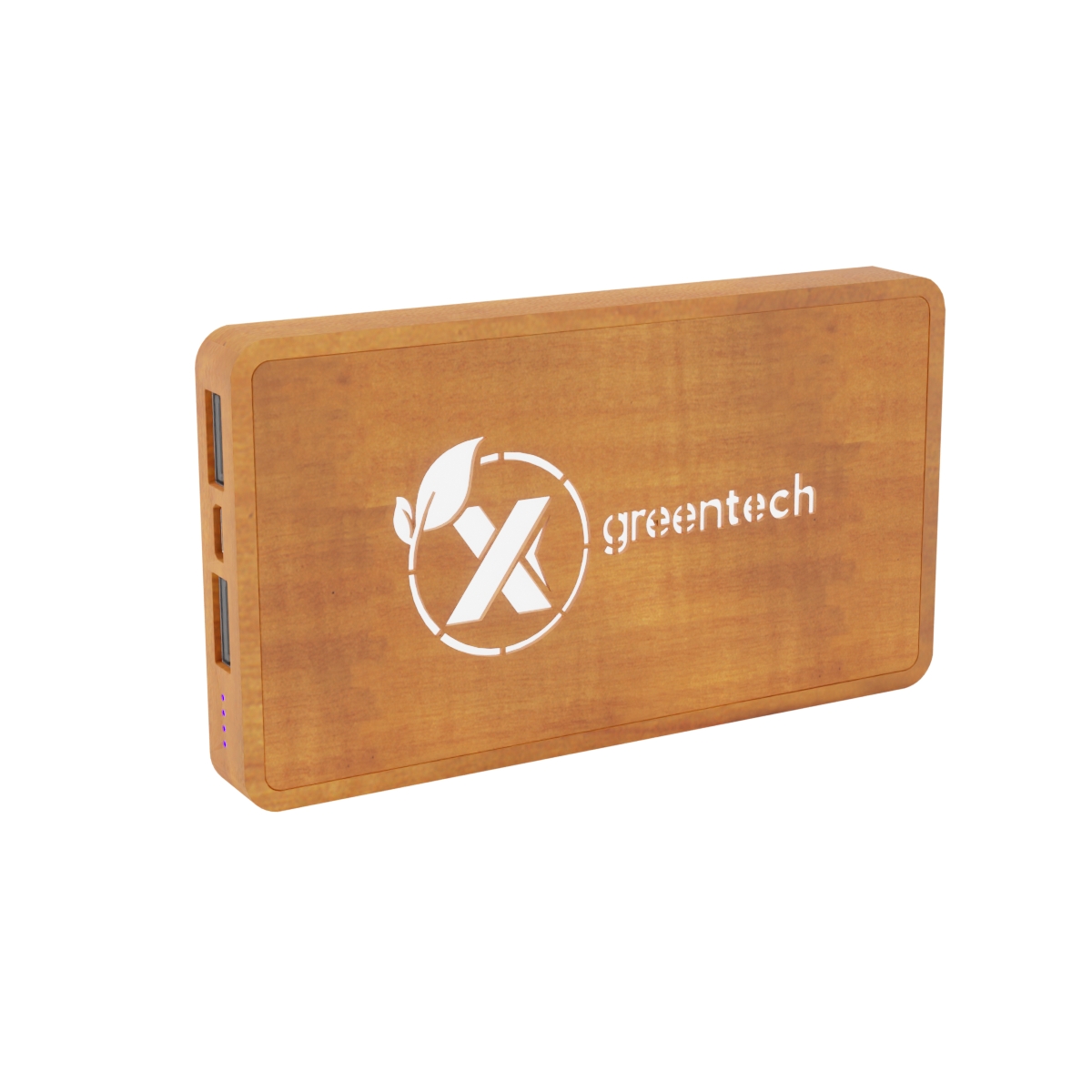 P38 - Powerbank Wireless Wood 5000