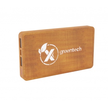 Powerbank 100% wood wireless