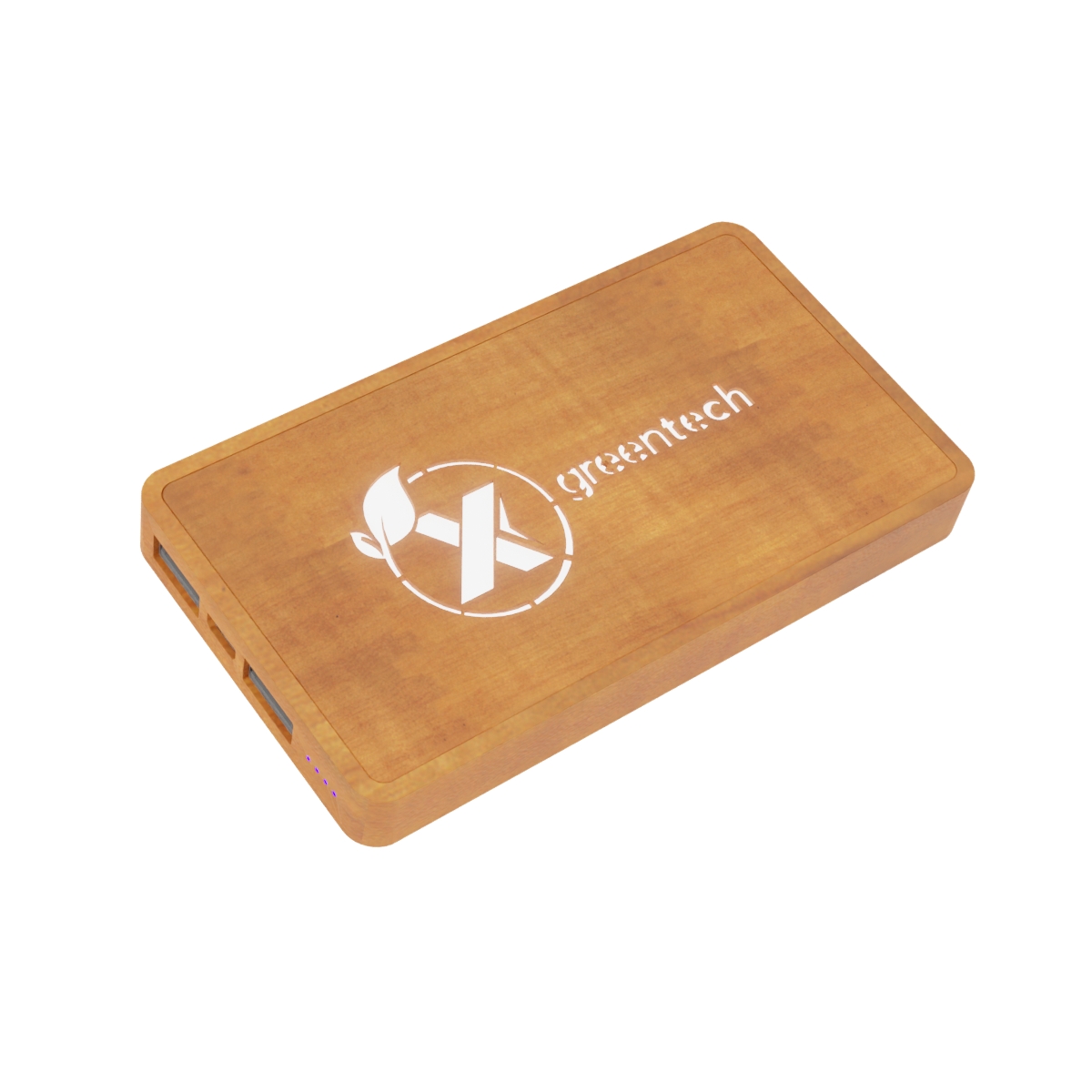 P38 - Powerbank Wireless Wood 5000