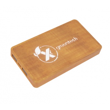 P38 - powerbank 100% wood wireless