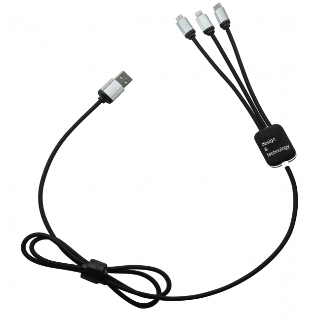C17 - Square 4-in-1 cable 1m