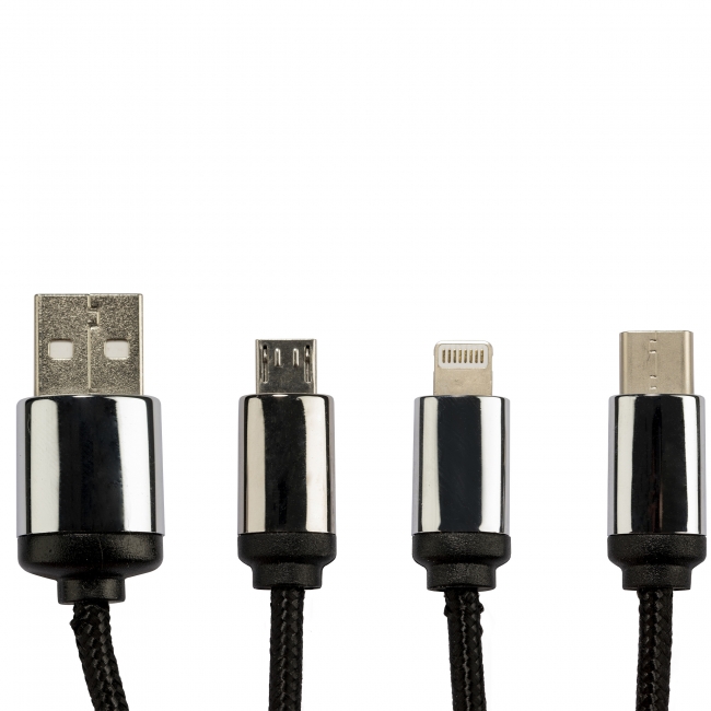 C17 - Square 4-in-1 cable 1m