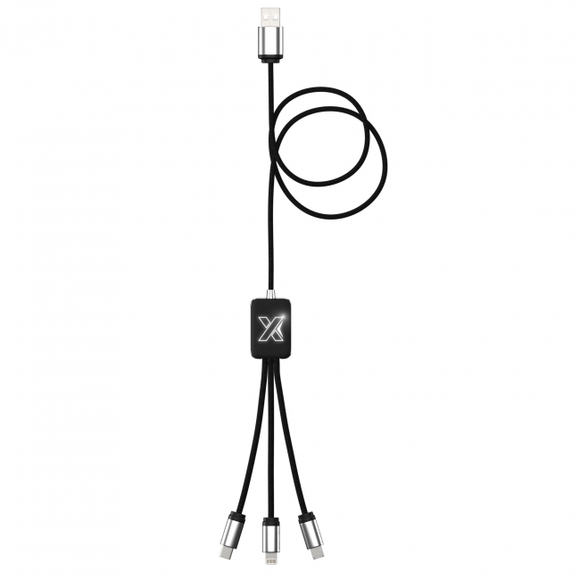 C17 - Square 4-in-1 cable 1m