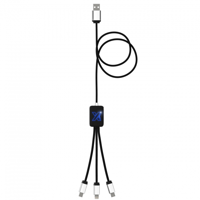 C17 - Square 4-in-1 cable 1m