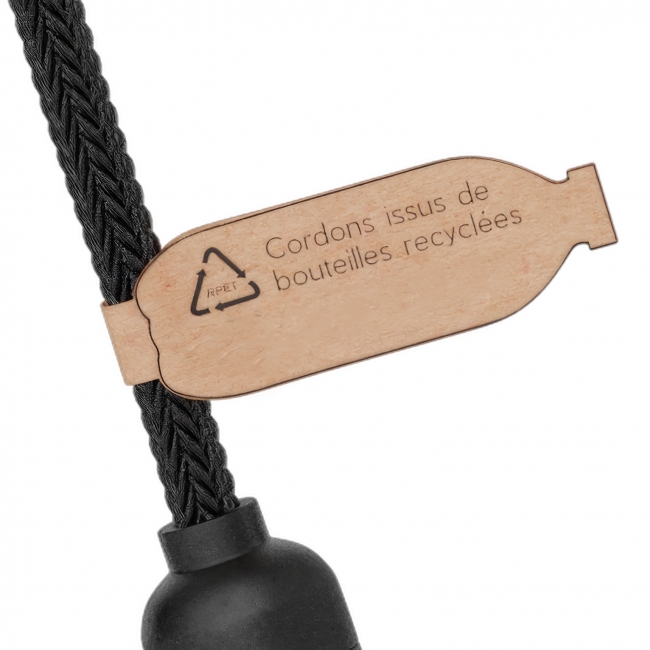 C19 - Square wood 4-in-1 cable