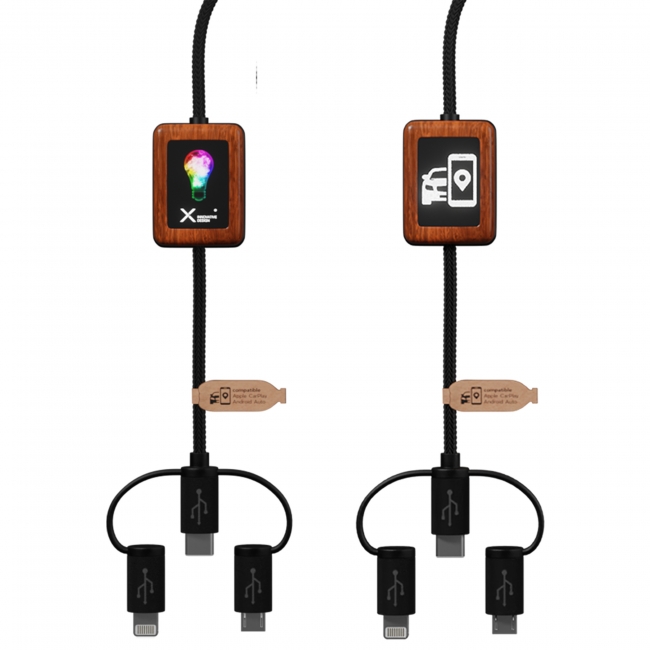 Carplay Wood cable 40W